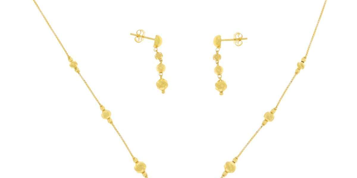 Elevate Your Bridal Look with a Wedding Gold Necklace Set