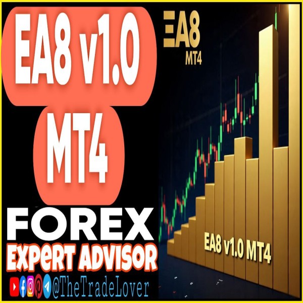 EA8 v1.0 MQ4 Source Code (Works on Build 1441+) | Forex Robot | MT4 Expert Advisor - The Trade Lovers